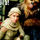 Illustration for article titled New iStar Wars/i photos feature evil Adam Driver and dot-covered Lupita Nyong’o